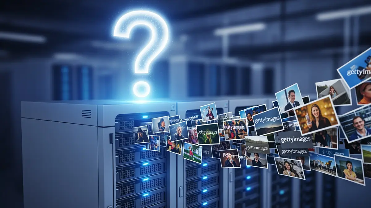 Bilder wandern in den KI-Server